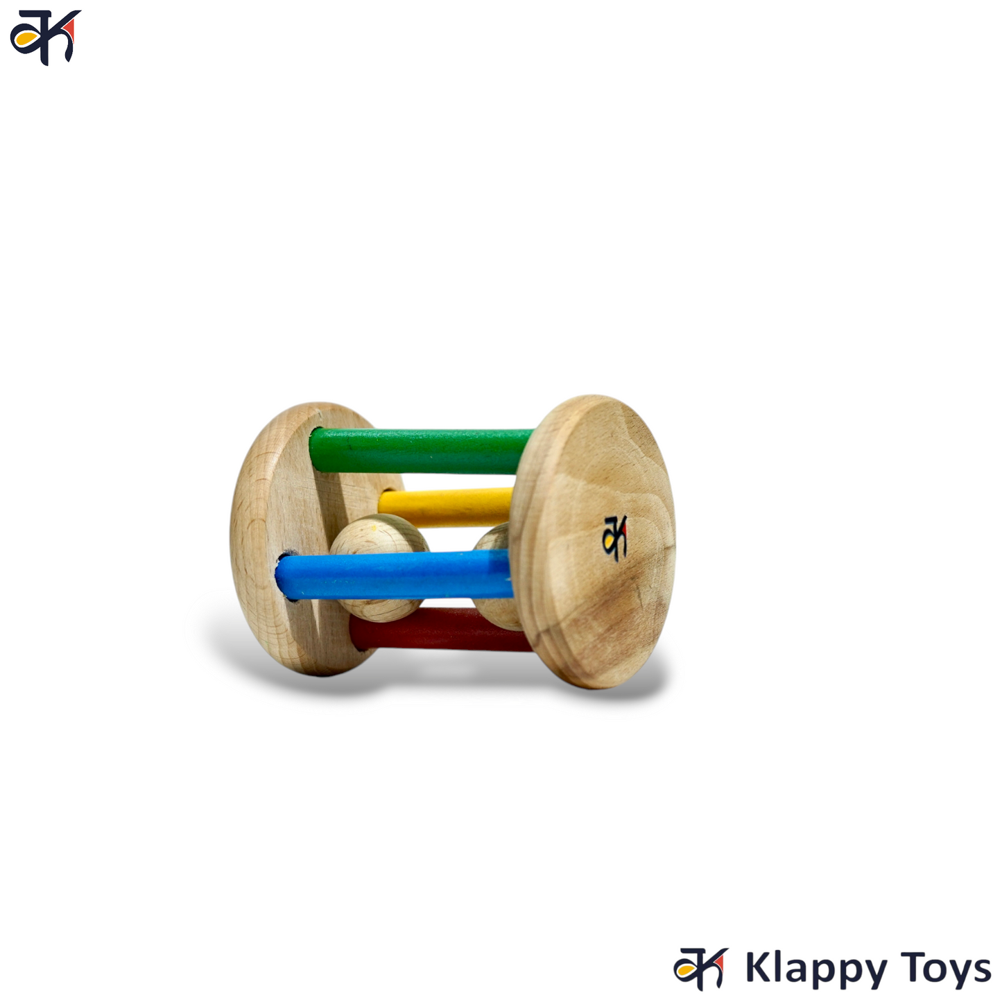 Wooden Rattles - Rolling Tumbler Rattle