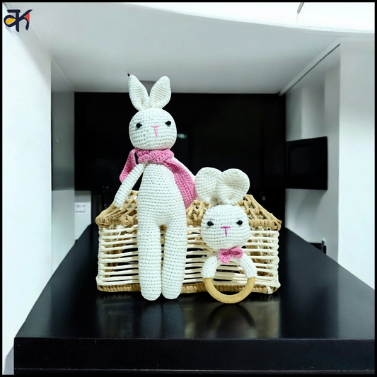 Bunny set white