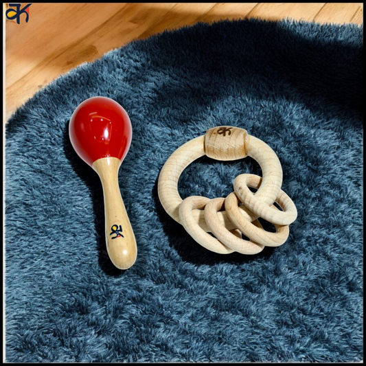 Maracas & Ring  rattle